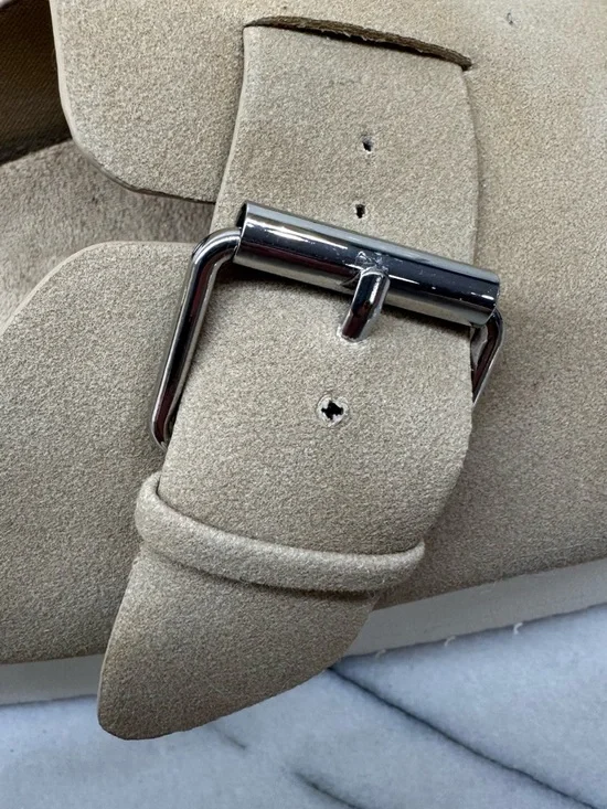 Madden Girl Cutiepie Platform Clogs in the color "Sand - Picture 5 of 6